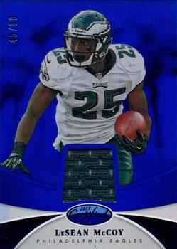 2013 Panini Certified - Mirror Blue Materials #60 LeSean McCoy Front