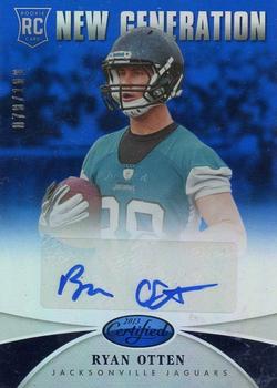 2013 Panini Certified - Mirror Blue Signatures #279 Ryan Otten Front