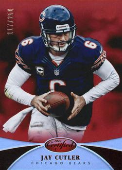 2013 Panini Certified - Mirror Red #75 Jay Cutler Front