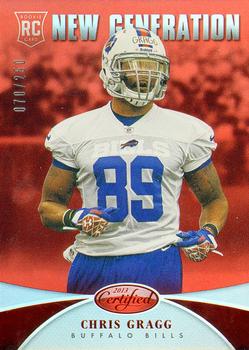 2013 Panini Certified - Mirror Red #211 Chris Gragg Front