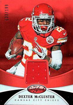 2013 Panini Certified - Mirror Red Materials #22 Dexter McCluster Front