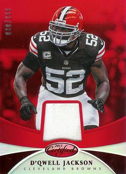 2013 Panini Certified - Mirror Red Materials #24 D'Qwell Jackson Front