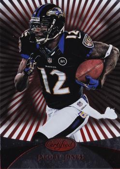 2013 Panini Certified - Platinum Red #3 Jacoby Jones Front