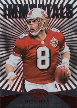 2013 Panini Certified - Platinum Red #193 Steve Young Front