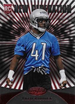 2013 Panini Certified - Platinum Red #291 Theo Riddick Front