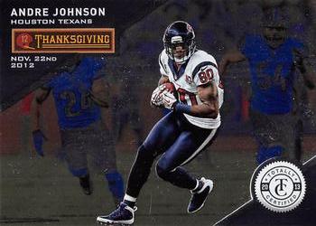 2013 Panini Totally Certified #51 Andre Johnson Front