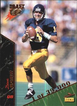 1995 Signature Rookies  #6 Dave Barr Front