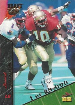 1995 Signature Rookies  #11 Derrick Brooks Front