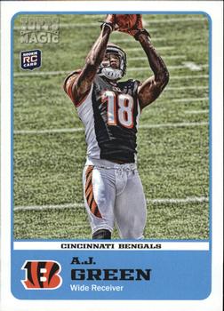 2011 Topps Magic Rookies #1a A.J. Green Front