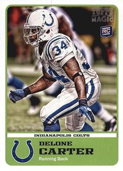 2011 Topps Magic Rookies #83 Delone Carter Front