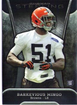 2013 Bowman Sterling #23 Barkevious Mingo Front