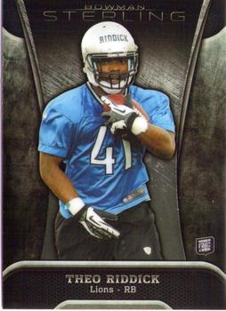 2013 Bowman Sterling #28 Theo Riddick Front
