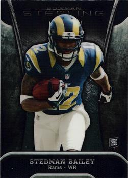 2013 Bowman Sterling #36 Stedman Bailey Front