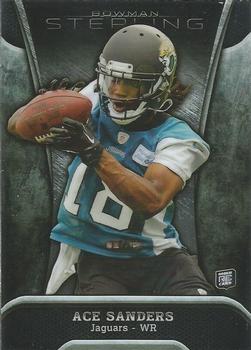 2013 Bowman Sterling #69 Ace Sanders Front