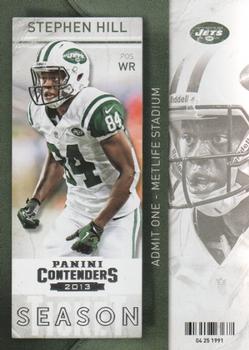 2013 Panini Contenders #56 Stephen Hill Front