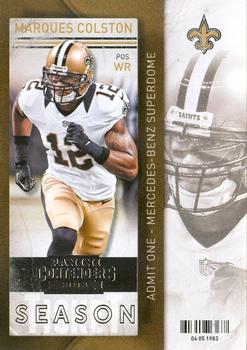 2013 Panini Contenders #83 Marques Colston Front