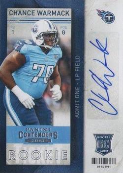 2013 Panini Contenders #115 Chance Warmack Front