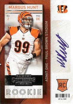 2013 Panini Contenders #163 Margus Hunt Front
