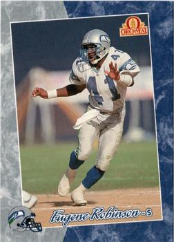 1993 Pacific Oroweat Seattle Seahawks #21 Eugene Robinson Front