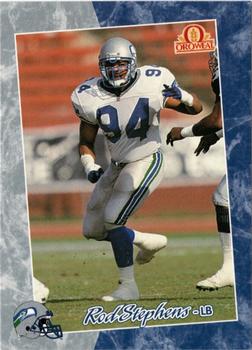 1993 Pacific Oroweat Seattle Seahawks #35 Rod Stephens Front