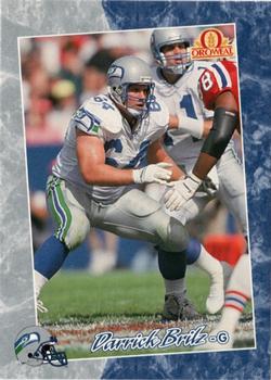 1993 Pacific Oroweat Seattle Seahawks #36 Darrick Brilz Front