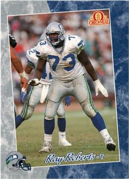 1993 Pacific Oroweat Seattle Seahawks #42 Ray Roberts Front