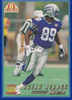 1994 Pacific Oroweat Seattle Seahawks #1 Brian Blades Front