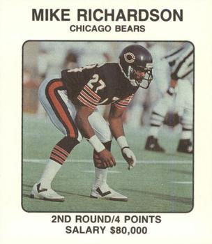 1989 Franchise Game #NNO Mike Richardson Front