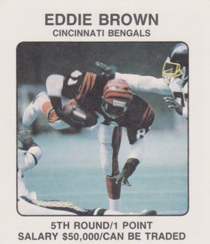 1989 Franchise Game #NNO Eddie Brown Front