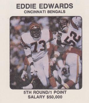 1989 Franchise Game #NNO Eddie Edwards Front