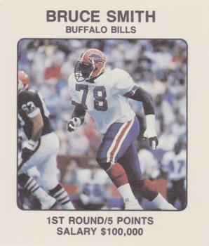1989 Franchise Game #NNO Bruce Smith Front