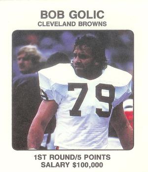 1989 Franchise Game #NNO Bob Golic Front