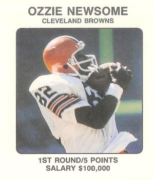 1989 Franchise Game #NNO Ozzie Newsome Front