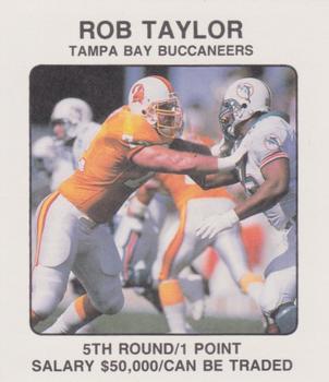 1989 Franchise Game #NNO Rob Taylor  Front