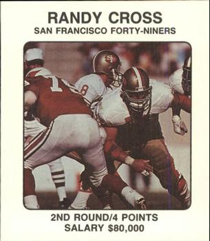 1989 Franchise Game #NNO Randy Cross Front