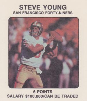 1989 Franchise Game #NNO Steve Young Front