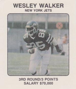 1989 Franchise Game #NNO Wesley Walker Front