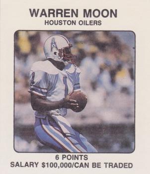1989 Franchise Game #NNO Warren Moon Front