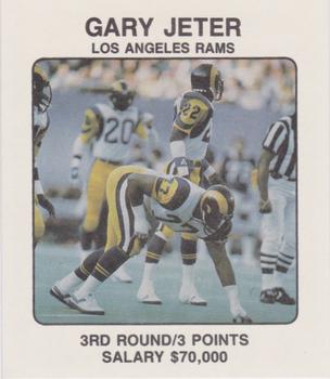 1989 Franchise Game #NNO Gary Jeter Front
