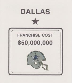 1989 Franchise Game #NNO Dallas Cowboys Front