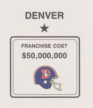 1989 Franchise Game #NNO Denver Broncos Front
