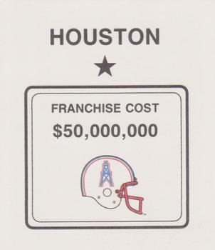 1989 Franchise Game #NNO Houston Oilers Front