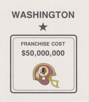 1989 Franchise Game #NNO Washington Redskins Front