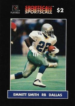1996 Sportscall Phone Cards #5 Emmitt Smith Front