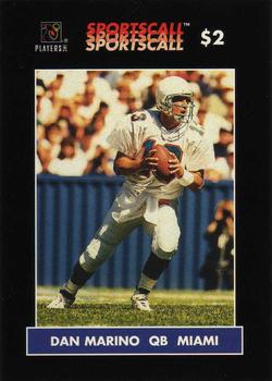 1996 Sportscall Phone Cards #115 Dan Marino Front