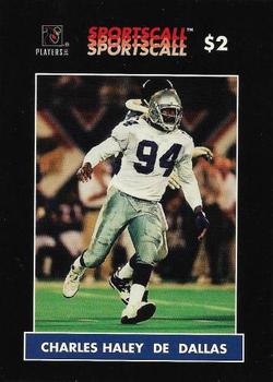 1996 Sportscall Phone Cards #206 Charles Haley Front