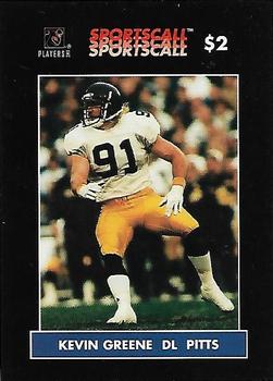 1996 Sportscall Phone Cards #239 Kevin Greene Front