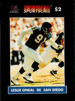 1996 Sportscall Phone Cards #181 Leslie O'Neal Front