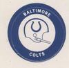 1970 Chiquita Team Logo Stickers #NNO Baltimore Colts Front