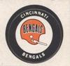 1970 Chiquita Team Logo Stickers #NNO Cincinnati Bengals Front